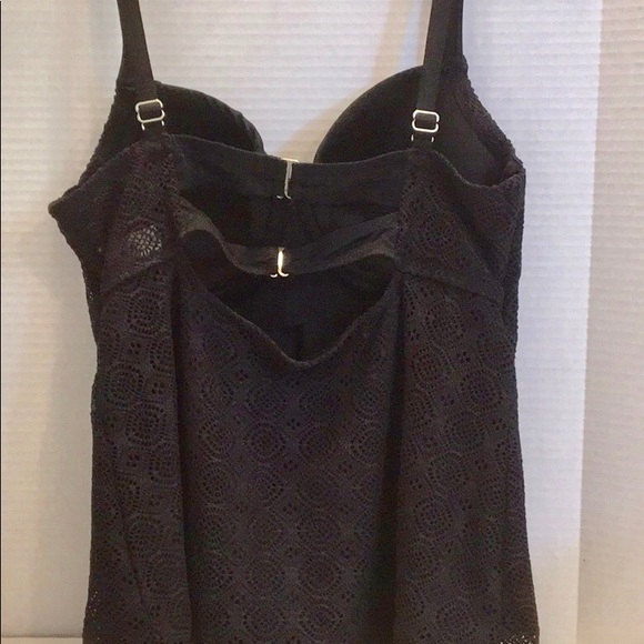 SWIMSUITS 4 ALL NEW TAG SLeek  BLACK ADJUSTABLE 12 - Picture 5 of 8